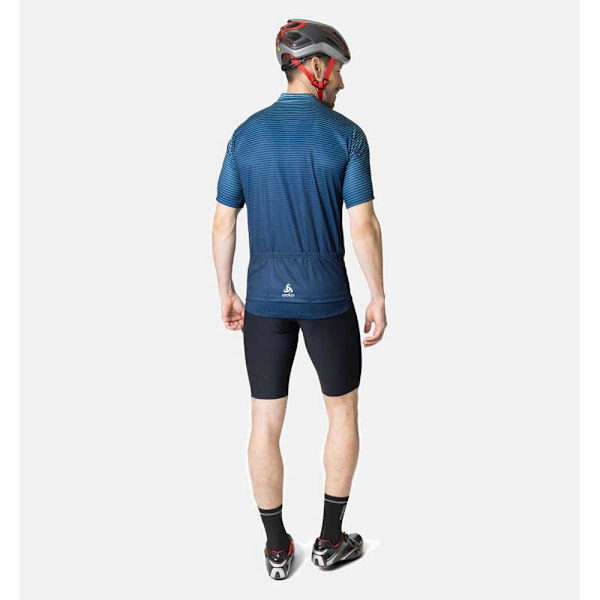 Odlo Essential 411952 Kortærmet Trøje Blå S Mand