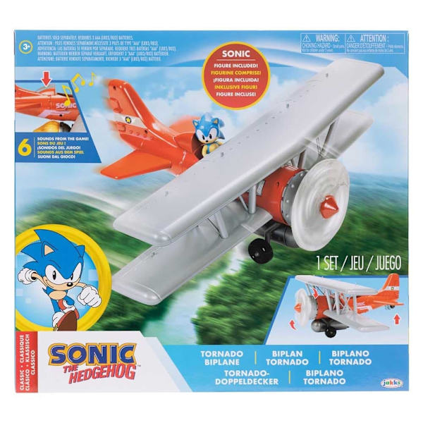 Jakks Pacific Dobbeltdekkerflyfigur Med Lydfunktioner