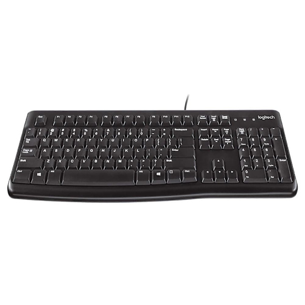 Logitech Mus Og Tastatur Mk120 Combo Sort US QWERTY