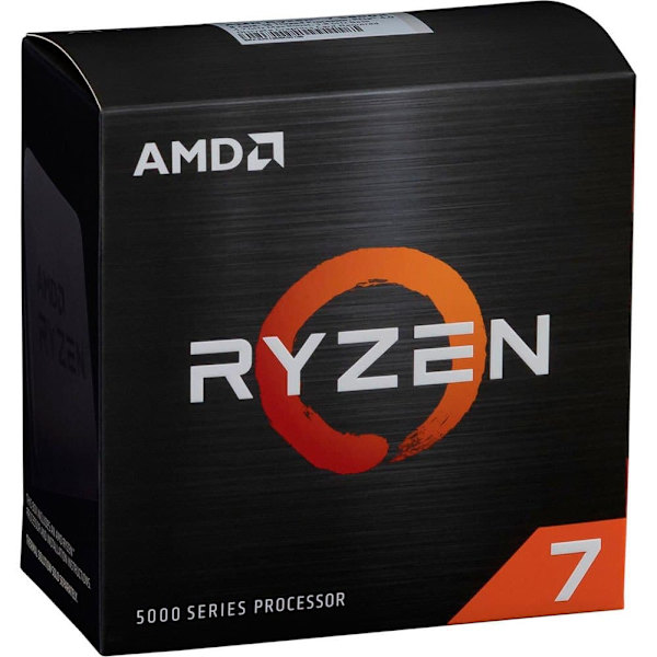 Amd Cpu Ryzen 7 5800x 3.8ghz Grå