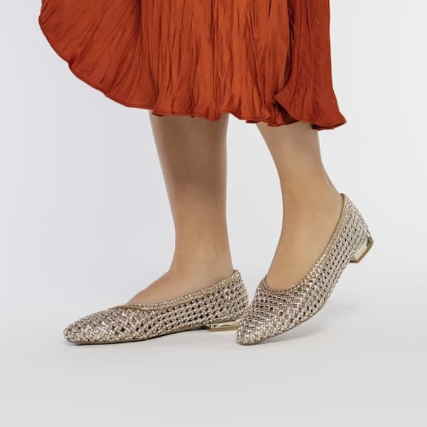 Gioseppo 71179 Ballerinaer Gylden EU 36 Kvinde