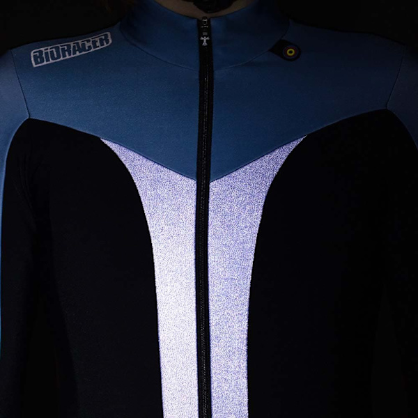 Bioracer Vesper Tempest Thermal Långärmad Trikå Blå M Kvinna