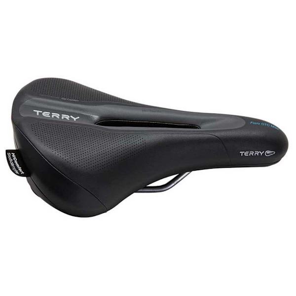 Terry Fisio Sadel Gtc Gel Max Sort 185 mm