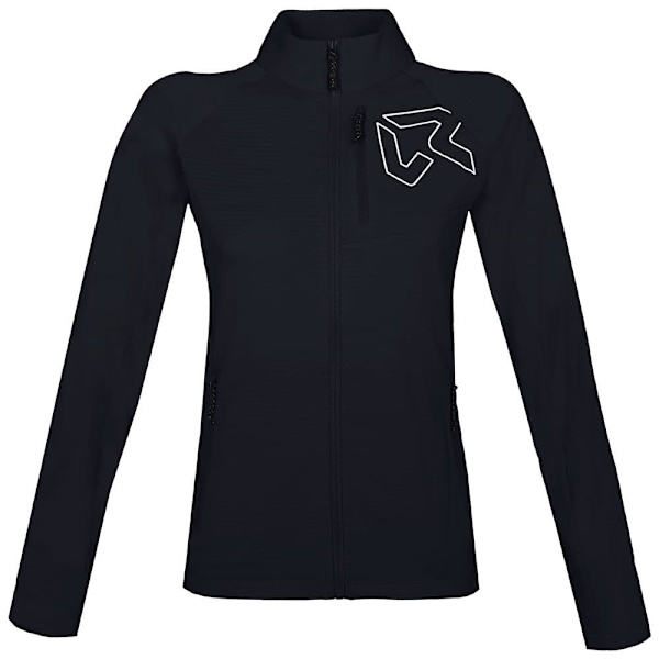 Rock Experience Arrows Mock Neck Fleecejacka Med Dragkedja Svart XL Kvinna