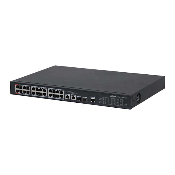 Dahua Kontakt Dh-pfs4226-24et-360-v3 Søvfarvet Sort