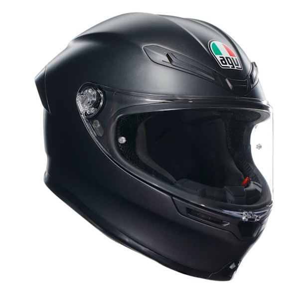 Agv Fuld Ansigtshjelm K6 S E2206 Mplk Sort L