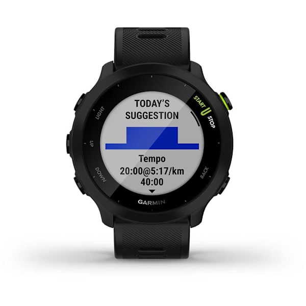 Garmin Ur Forerunner 55 Sort