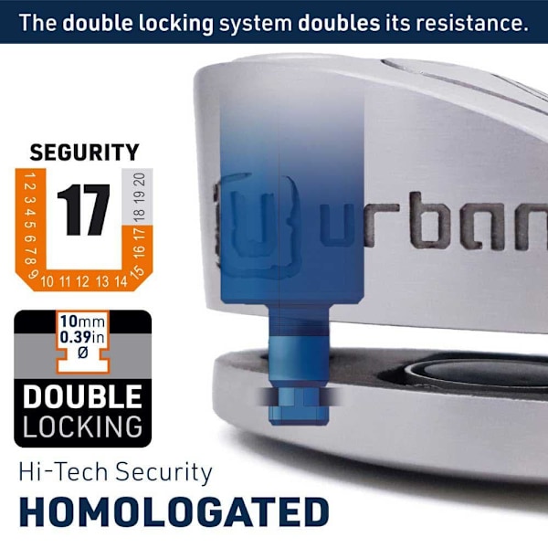 Urban Security Hälytyslevyn Lukitus Ur910s Sra Keltainen