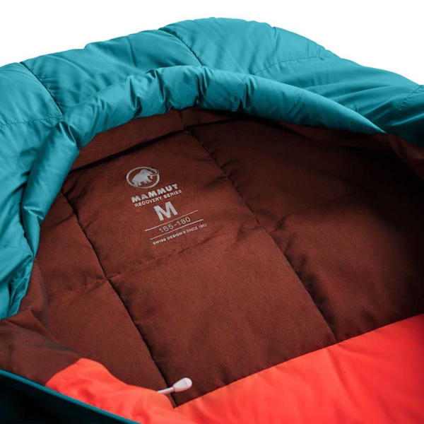 Mammut Sovsäck Relax Down -2ºc Blå Regular / Central Zipper