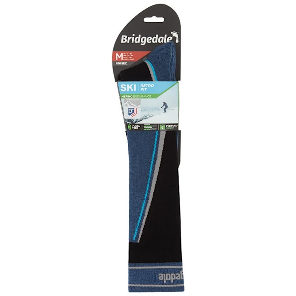 Bridgedale Retro Fit Merino Performance Långa Strumpor  EU 44-47 Man