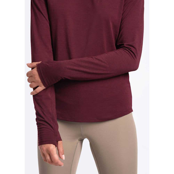 Lole Pitkähihainen T-paita Performance Violetti XL Nainen
