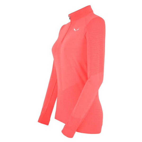 Salewa Zebru Responsive Langærmet Baselayer Rød XL Kvinde