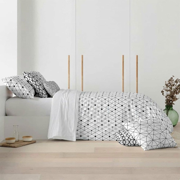 Muare Nordic Case Indisk Bomuld Reverse Til Seng 200x200 Cm