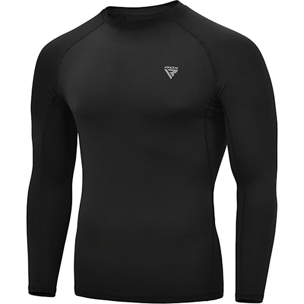 Rdx Sports T15 Compression Pitkähihainen Aluspaita Musta 3XL Mies