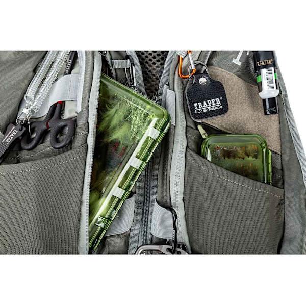 Traper Fly Combo Active Vertical Väst Grå  Man