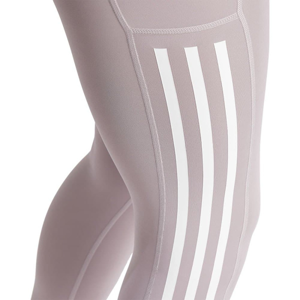 Adidas Stripes Leggings Opt 3 Lila M Kvinna