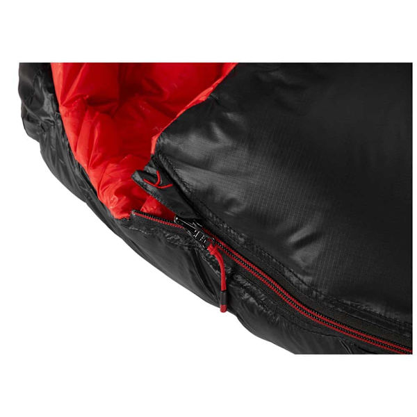 Nordisk Vib 600 Sovsäck Svart Short / Left Zipper