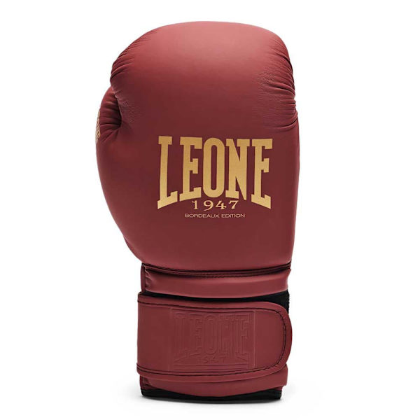 Leone1947 Edition Combat Gloves Bordeaux Punainen 10 oz