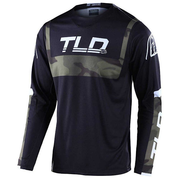 Troy Lee Designs Langærmet T-shirt Gp Brazen Sort M Mand
