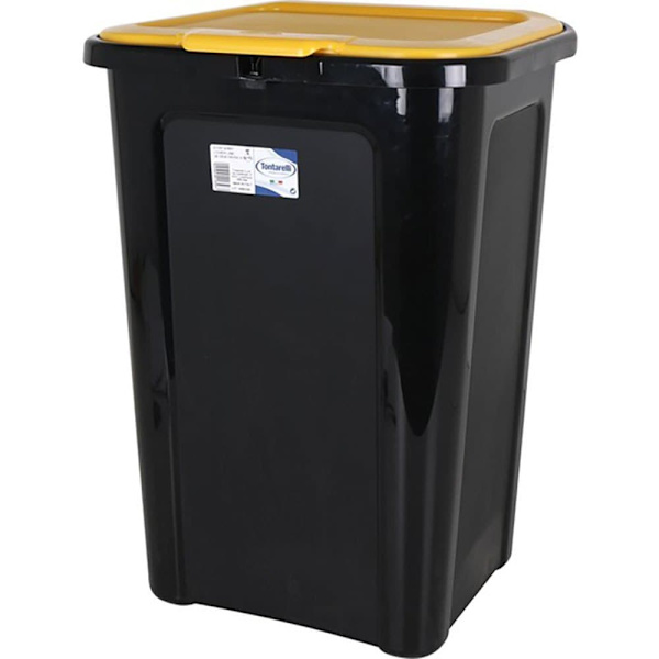Tontarelli Lock Soptunna 44l/gult Lock