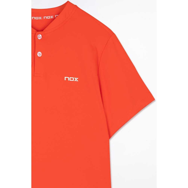 Nox Team Kortärmad Polotröja Orange XL Man