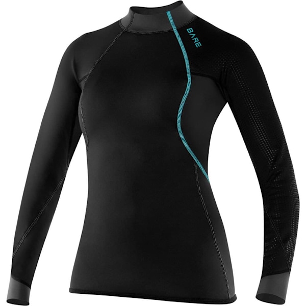 Bare Pitkähihainen T-paita Nainen Exowear Musta 14
