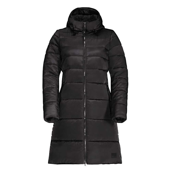 Jack Wolfskin Eisbach Frakke Sort L Kvinde