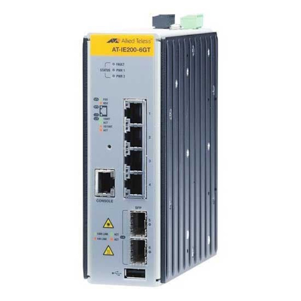 Allied Telesis Kontakt At-ie200-6gt-80 Transparent Sort