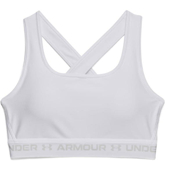 Under Armour Moderat Support Sport Bh ® Crossback Vit M Kvinna