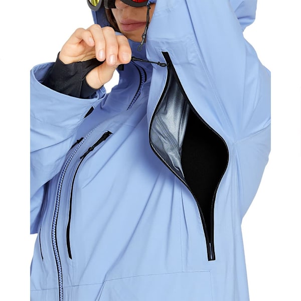 Volcom Vs 3l Stretch Gore Jacka Blå L Kvinna