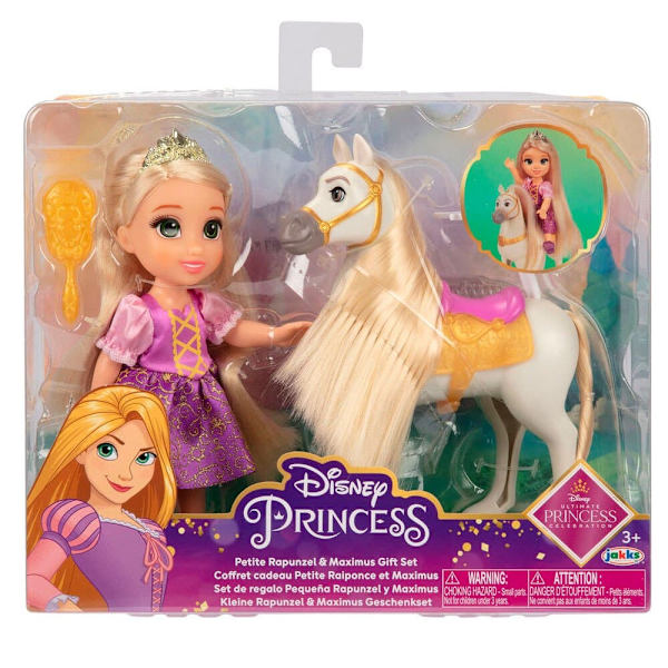 Jakks Pacific Och Maximus Tangled Doll Rapunzel 15 Centimeter Rosa