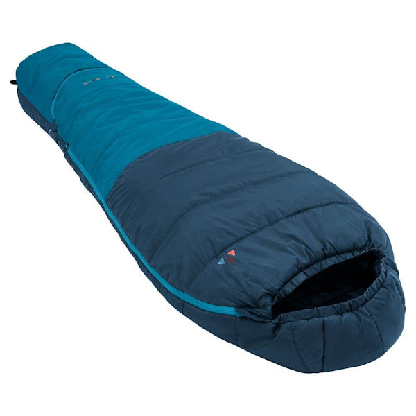 Vaude Makuupussi Alpli Adjust 400 Ii Syn Sininen Regular / Left Zipper
