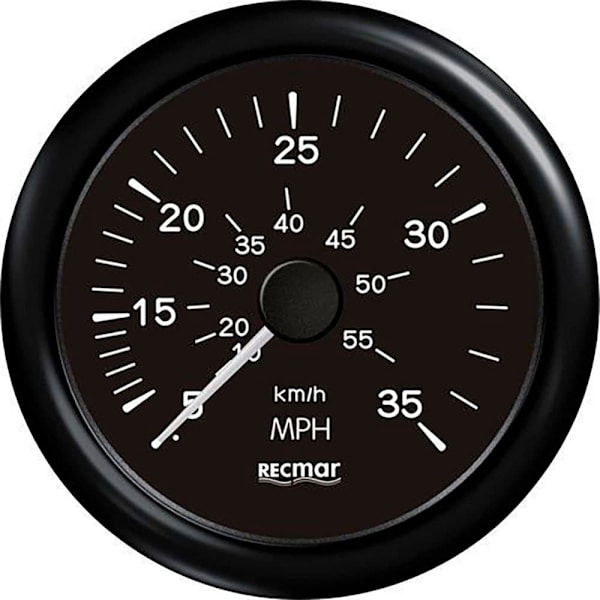 Recmar Speedometer 0-35 Mph Sort 100 mm