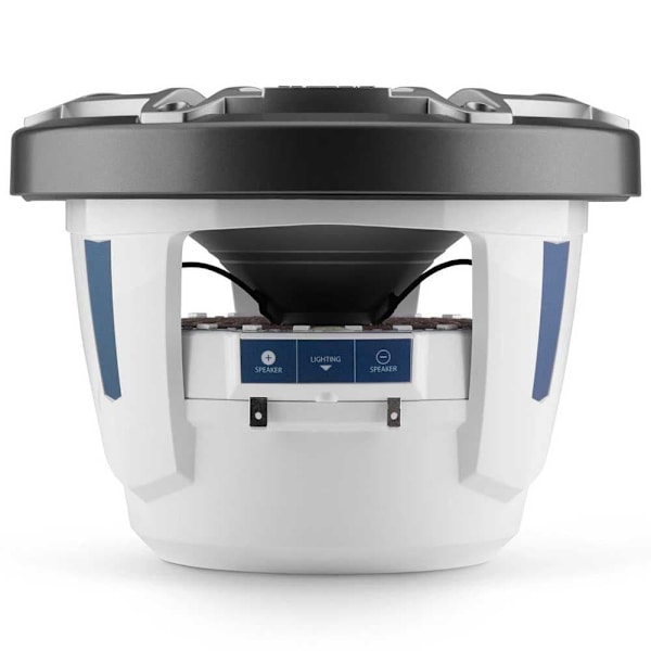 Jl Audio M6-8ib-s-gmti-i-4 M6 Marine Subwoofer Sport Med Transflektiv Led-belysning Vit,Blå,Grå 200W