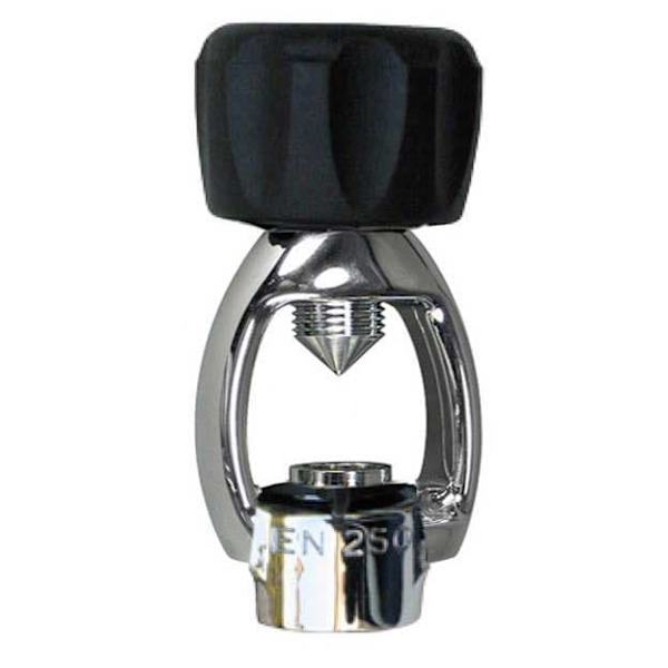 Tecnomar Complete Yoke Adaptor Musta,Hopeinen