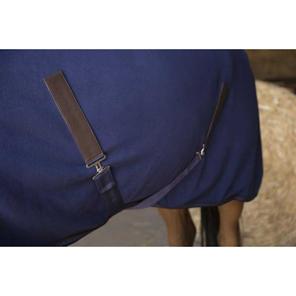 Equitheme Polar Standard Stabil Matta Teddy Blå 206-155 cm