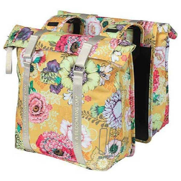 Basil Taske Bloom Field 35l Gul