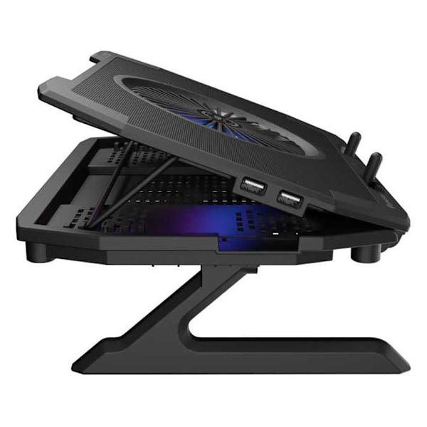 Genesis Kylbas För Bärbar Datorspel Oxid 850 Rgb 15.6-17.3´´ Silver