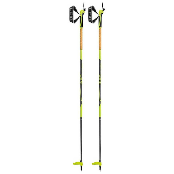 Leki Alpino Polacker Mezza Train Gul 135 cm