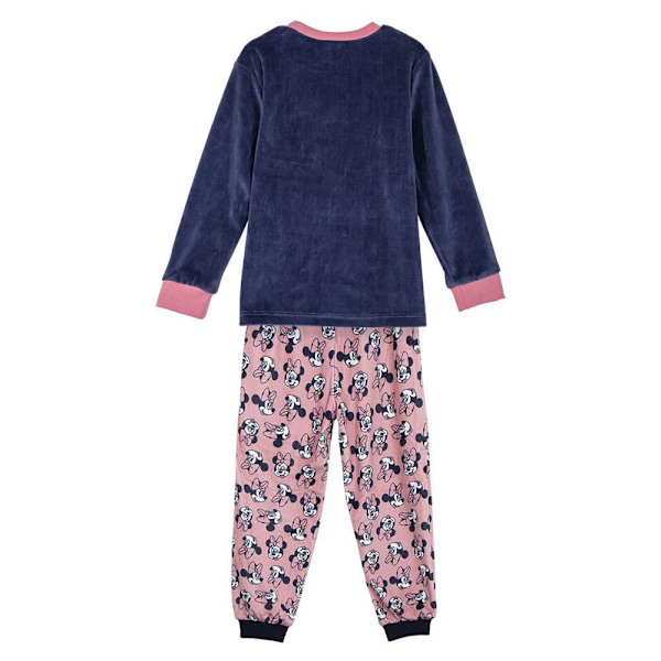 Cerda Group Fleece Applications Minnie Pyjamas Med Lange ærmer Blå,Rosa 24 Months