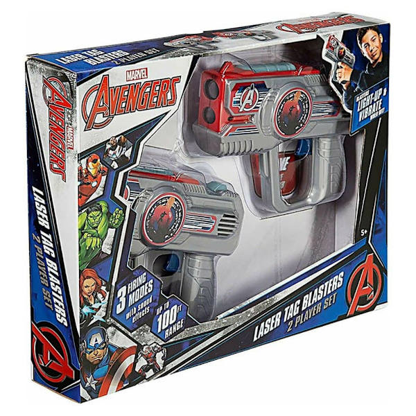Ekids Avenger Sæt Sæt Ensamble Laser Marvel Transparent