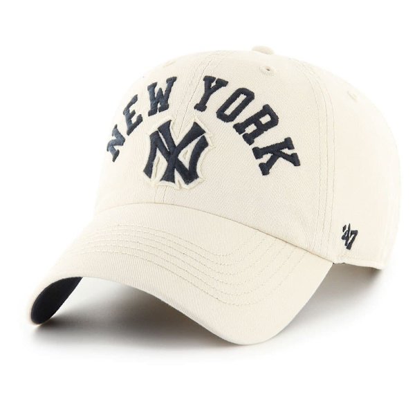 47 Mlb New York Yankees Clubhouse Faber Clean Up Keps Vit  Man