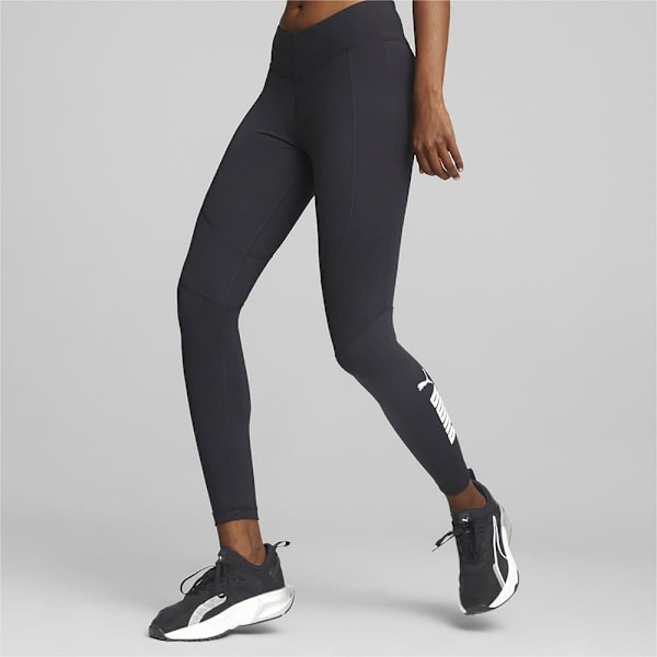Puma Strumpbyxor Favorite Logo High Waist Svart XS Kvinna