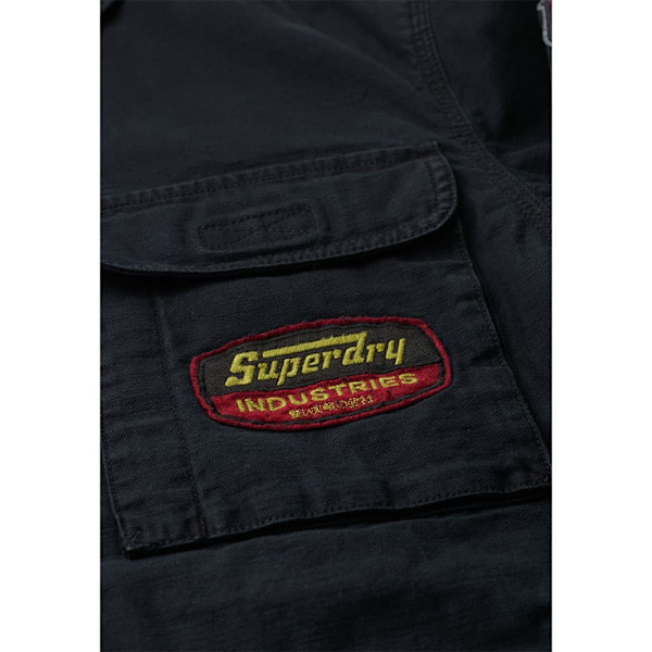 Superdry Patched Thru Jacka Svart 2XL Man