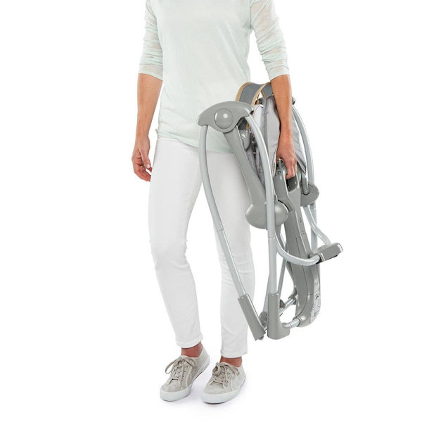 Ingenuity Hængekøje Swing´n Go Bella Teddy™ Grå