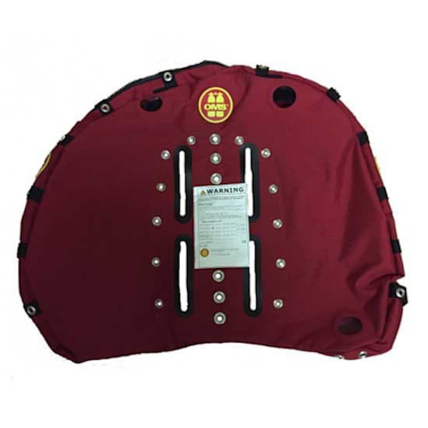 Oms Outer Shell For Deep ocean wing 60 Lbs Rød