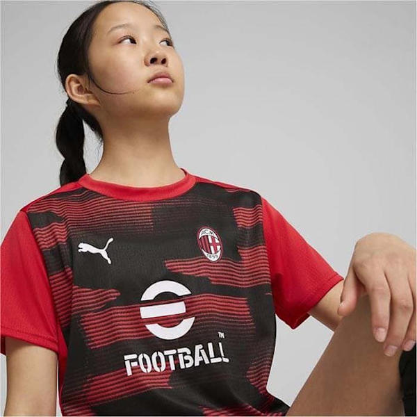 Puma Ac Milan Prematch Lyhythihainen T-paita  5-6 Years