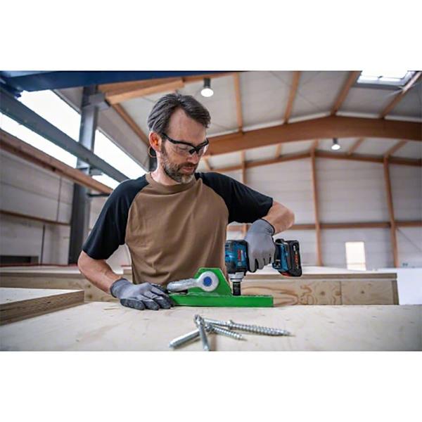 Bosch Professional Sladdlös Slagborrmaskin Gds18v-330hc 2x4pc Gal18v Como Lboxx Silver