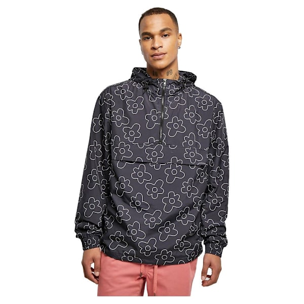 Urban Classics Flower Aop Jakke Grå 4XL Mand