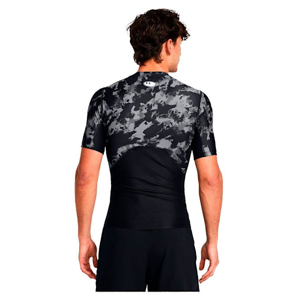 Under Armour Kortærmet T-shirt Hg Isochill Printed Sort XL Mand